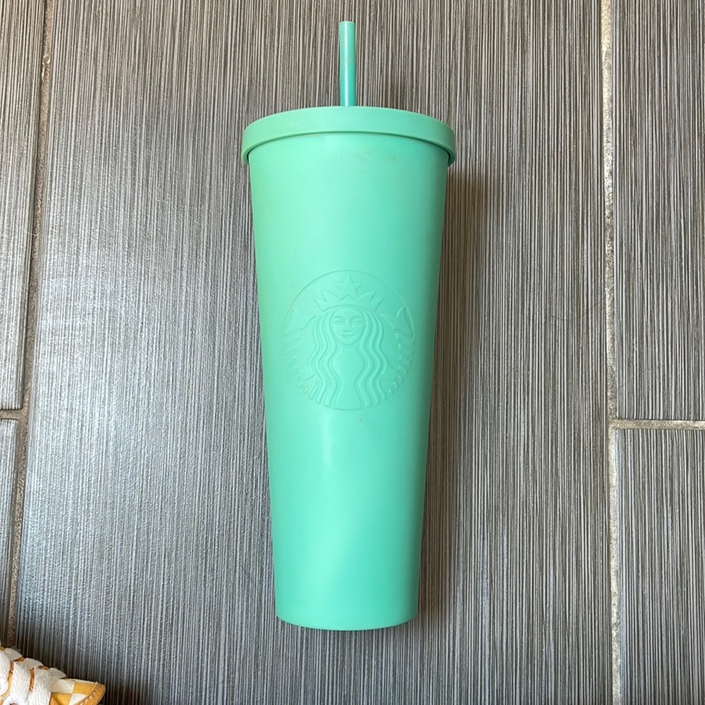 Starbucks Matte Teal Tumbler
